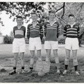 Upper Hutt School, Rugby Senior Reps; 1963
