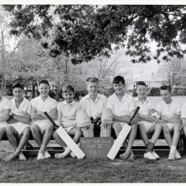 Upper Hutt School, Cricket 1st XI; 1963
