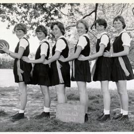 Upper Hutt School, Netball Seniors Team A; 1963