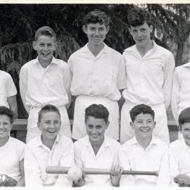 Upper Hutt School, boys' softball team; 1964