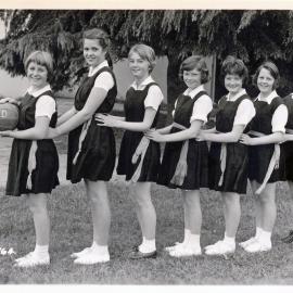 Upper Hutt School, Netball Team D; 1964