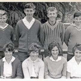 Upper Hutt School, unidentified sports team; 1964