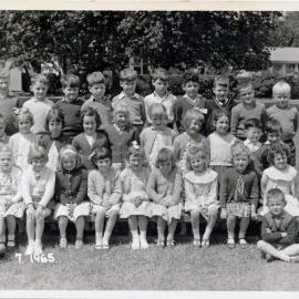 Upper Hutt School, unidentified class; 1965