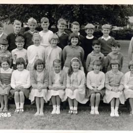 Upper Hutt School, unidentified class; 1965