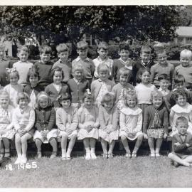 Upper Hutt School, unidentified class; 1965