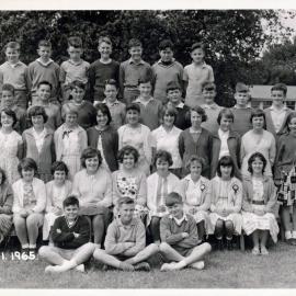 Upper Hutt School, unidentified class; 1965