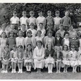 Upper Hutt School, unidentified class; 1965