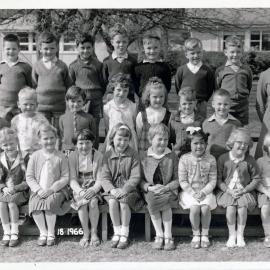 Upper Hutt School, unidentified class; 1966