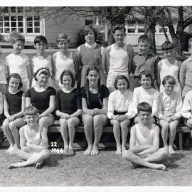 Upper Hutt School, unidentified sports team; 1966
