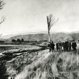 Golf; Heretaunga course site, looking east, 1907. [P4-167-3288]