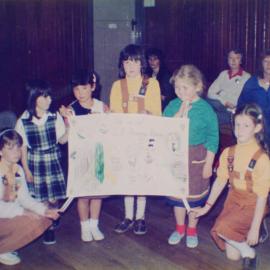 46th Pencarrow Brownie Pack (Upper Hutt); Peace Banners