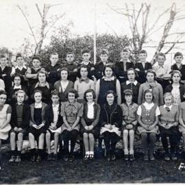 Upper Hutt School, Form 1; 1940
