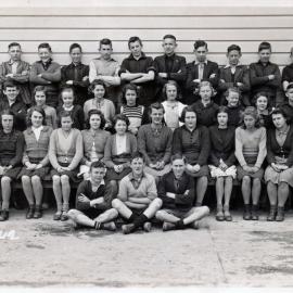 Upper Hutt School, unidentified class; 1942