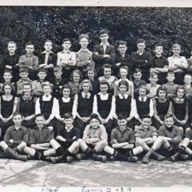Upper Hutt School, Form 1 and 2; 1945