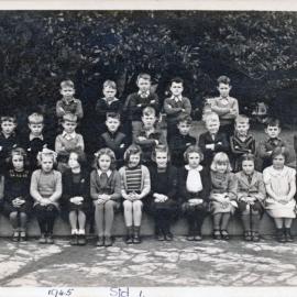 Upper Hutt School, Standard 1; 1945