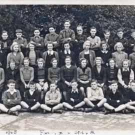 Upper Hutt School, Standard 4a and Form 1; 1945
