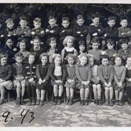 Upper Hutt School, unidentified class; 1946