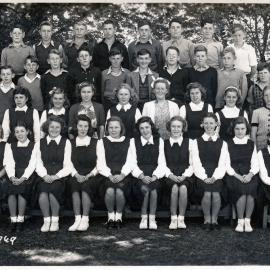 Upper Hutt School, unidentified class; 1949