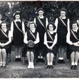 Upper Hutt School, Netball Team C; 1951