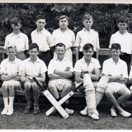 Upper Hutt School, unidentified cricket team; 1952