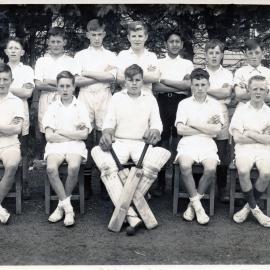 Upper Hutt School, unidentified cricket team; 1953