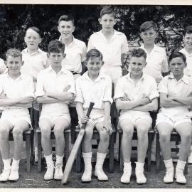 Upper Hutt School, unidentified cricket team; 1953