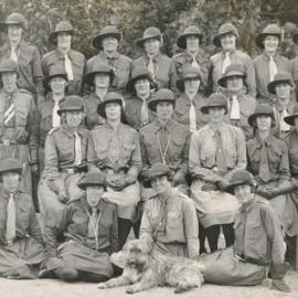 Heads of Departments & Group Commandants; Girl Guide Dominion Camp; 1930