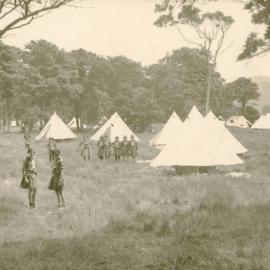 Girl Guide Dominion Camp; Trentham, Upper Hutt; 1930