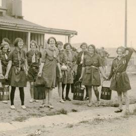 Girl Guide Dominion Camp; Trentham, Upper Hutt; 1930