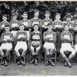 Upper Hutt School, Rugby Seniors Team; 1953