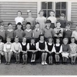 Upper Hutt School, unidentified class; 1954