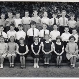 Upper Hutt School, Standard 1; 1954