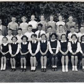 Upper Hutt School, Standard 4; 1954