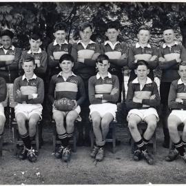 Upper Hutt School, Rugby Team A; 1954