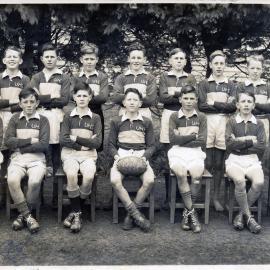 Upper Hutt School, Rugby Juniors; 1954