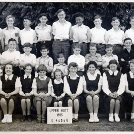 Upper Hutt School, Standard 4, 5 and 6; 1955