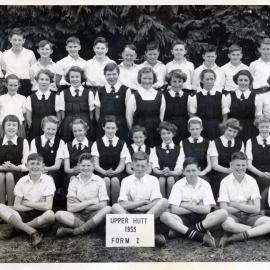 Upper Hutt School, Form 2; 1955