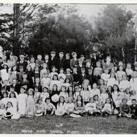 Upper Hutt School, picnic; 1914