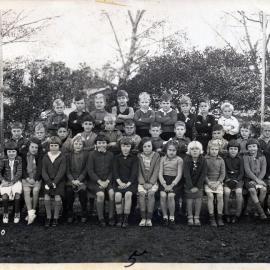 Upper Hutt School, unidentified class; 1940