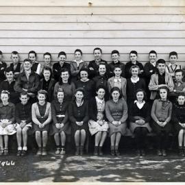 Upper Hutt School, unidentified class; 1944