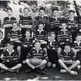 Upper Hutt School, unidentified rugby team; 1949