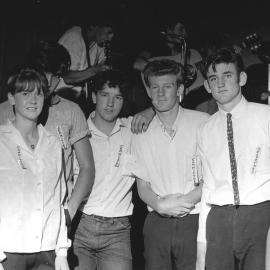 Youth club committee, 1966.