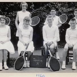 Upper Hutt School, Tennis Team A; 1960