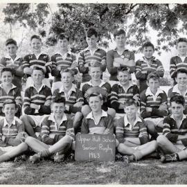 Upper Hutt School, Rugby Seniors; 1963