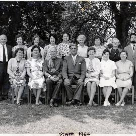 Upper Hutt School, Staff; 1964