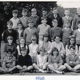 Upper Hutt School, unidentified class; 1968