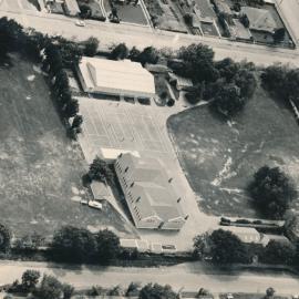 Upper Hutt School, aerial view; early 1960s