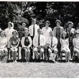 Upper Hutt School, Staff; 1970