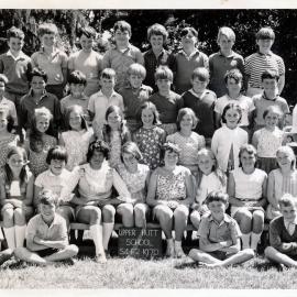 Upper Hutt School, Standard 4 and Form 1 and 2; 1970