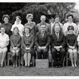 Upper Hutt School, Staff; 1971